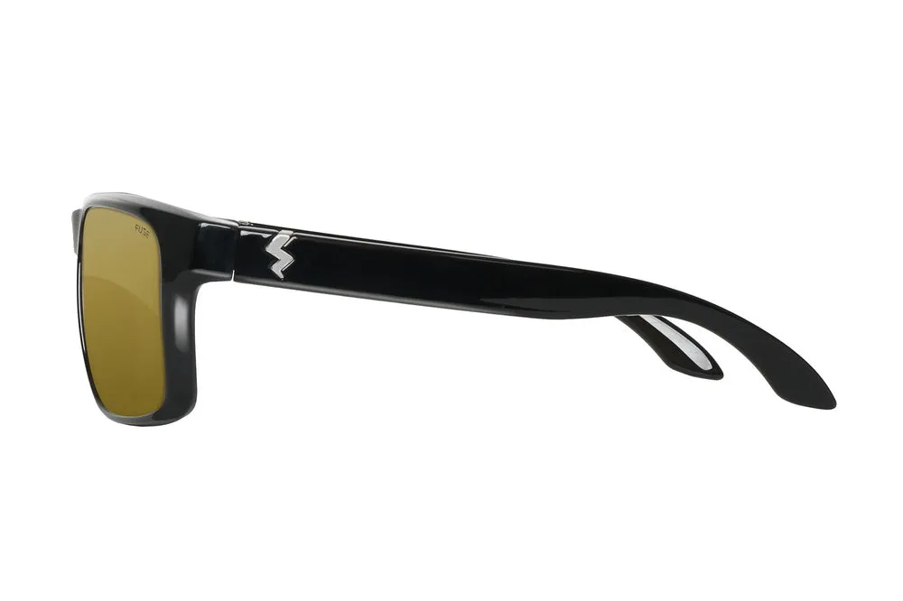 Fuse Prescription Egmont Sunglasses | Glossy Black