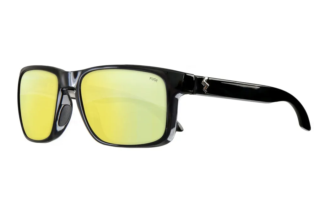 Fuse Prescription Egmont Sunglasses | Glossy Black