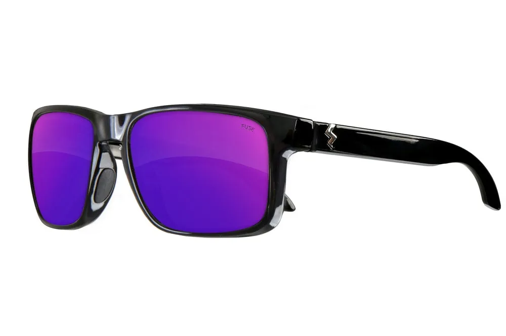 Fuse Prescription Egmont Sunglasses | Glossy Black