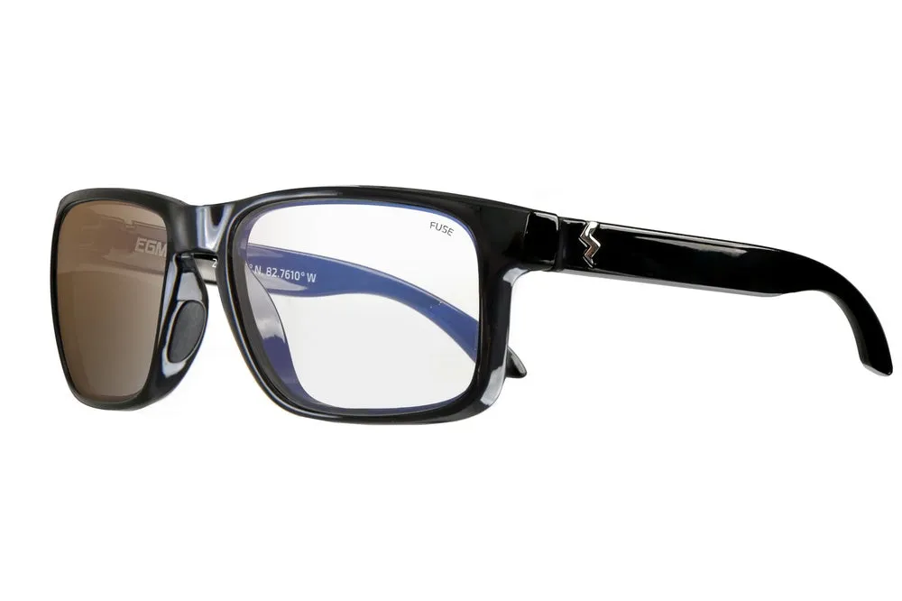 Fuse Prescription Egmont Sunglasses | Glossy Black