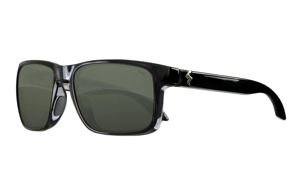 Fuse Prescription Egmont Sunglasses | Glossy Black