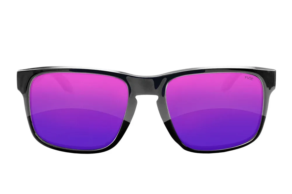 Fuse Prescription Egmont Sunglasses | Glossy Black
