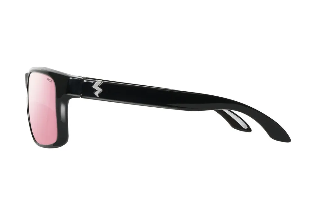 Fuse Prescription Egmont Sunglasses | Glossy Black