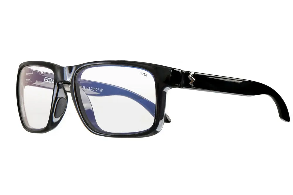 Fuse Prescription Egmont Sunglasses | Glossy Black