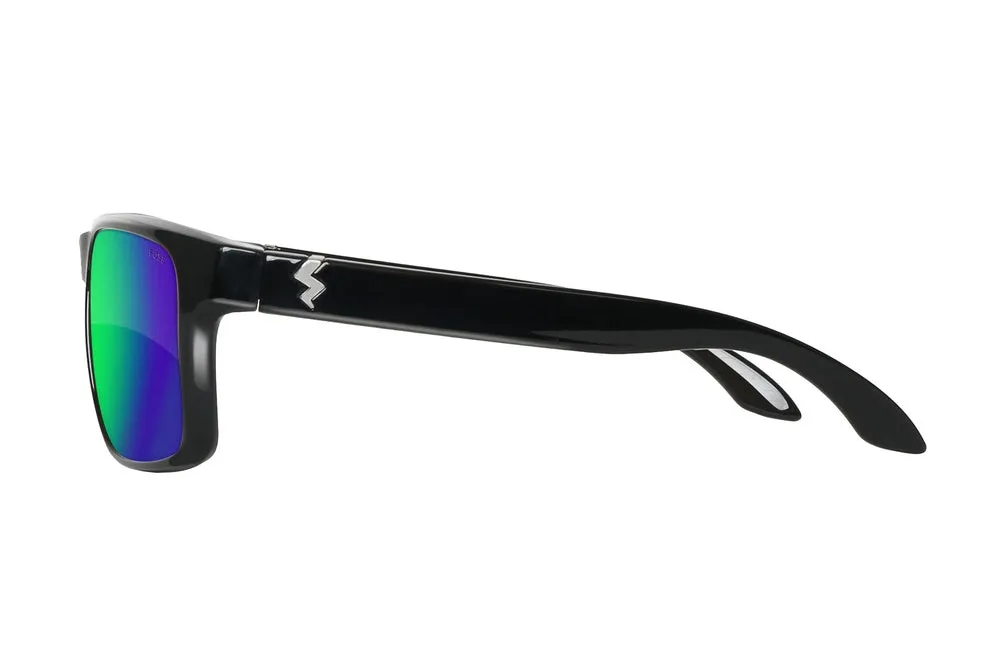 Fuse Prescription Egmont Sunglasses | Glossy Black