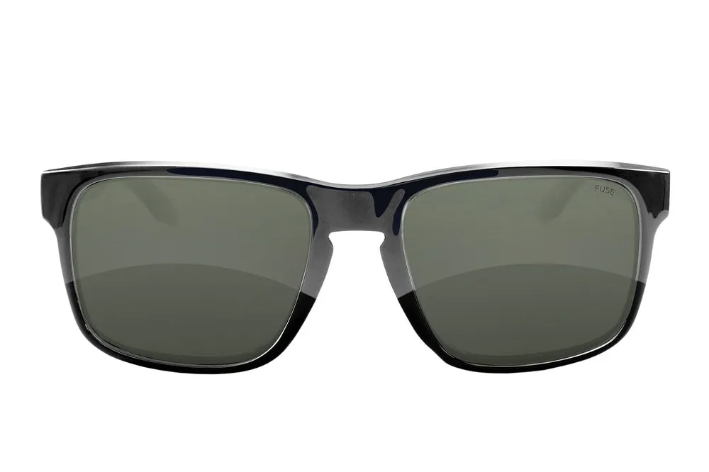 Fuse Prescription Egmont Sunglasses | Glossy Black