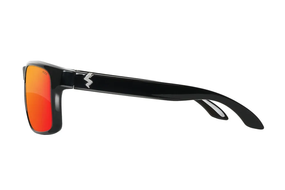 Fuse Prescription Egmont Sunglasses | Glossy Black