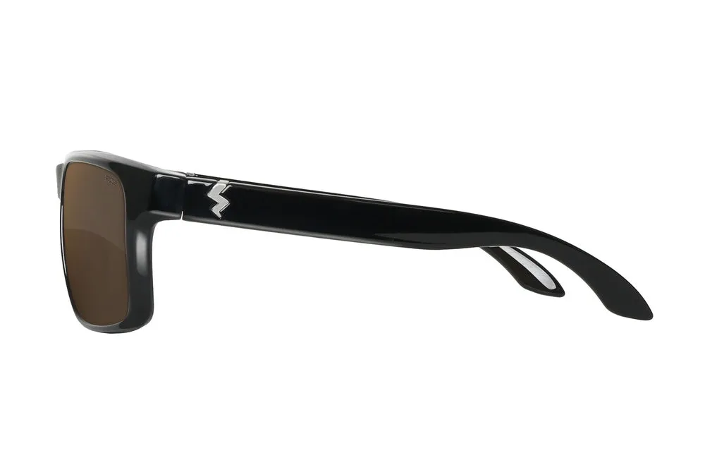 Fuse Prescription Egmont Sunglasses | Glossy Black