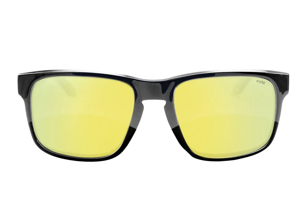 Fuse Prescription Egmont Sunglasses | Glossy Black