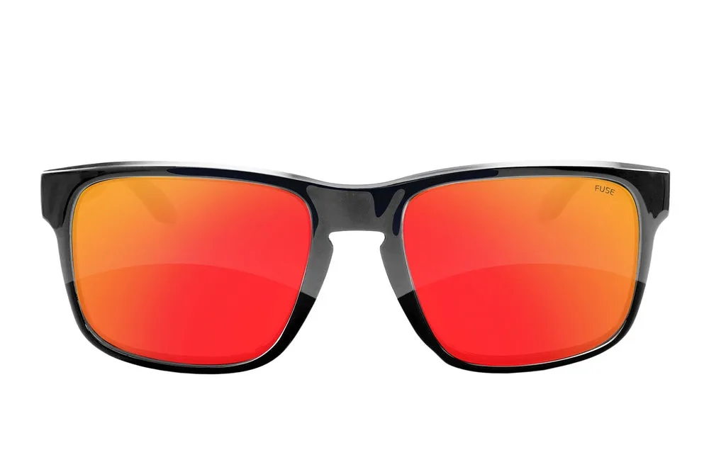 Fuse Prescription Egmont Sunglasses | Glossy Black