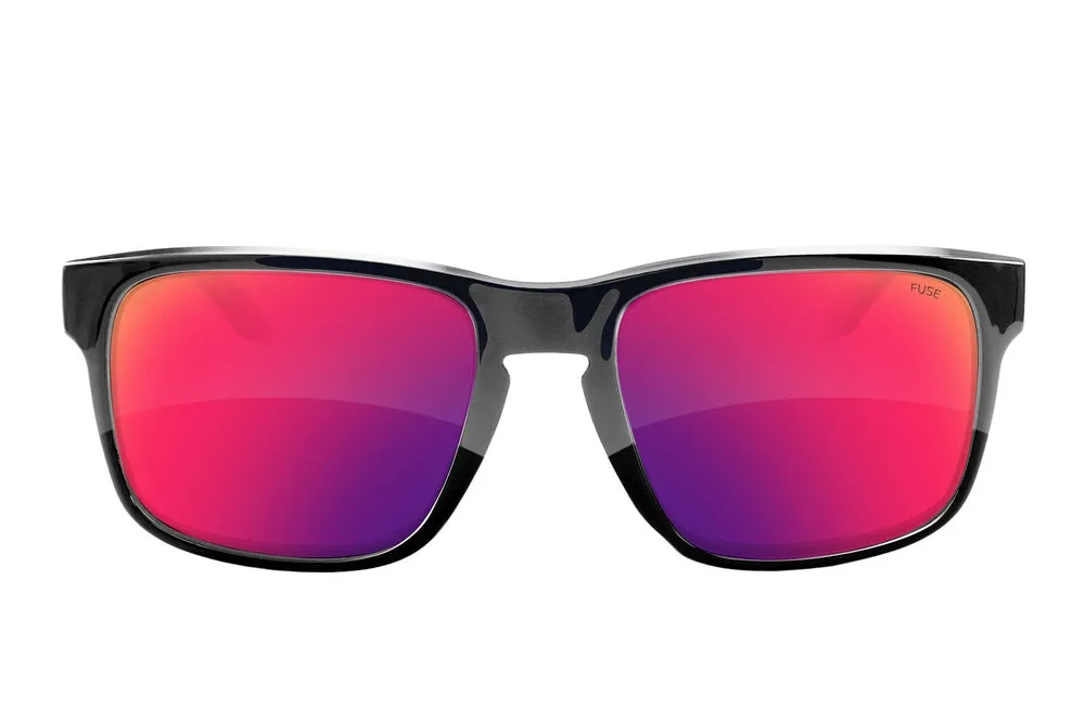 Fuse Prescription Egmont Sunglasses | Glossy Black