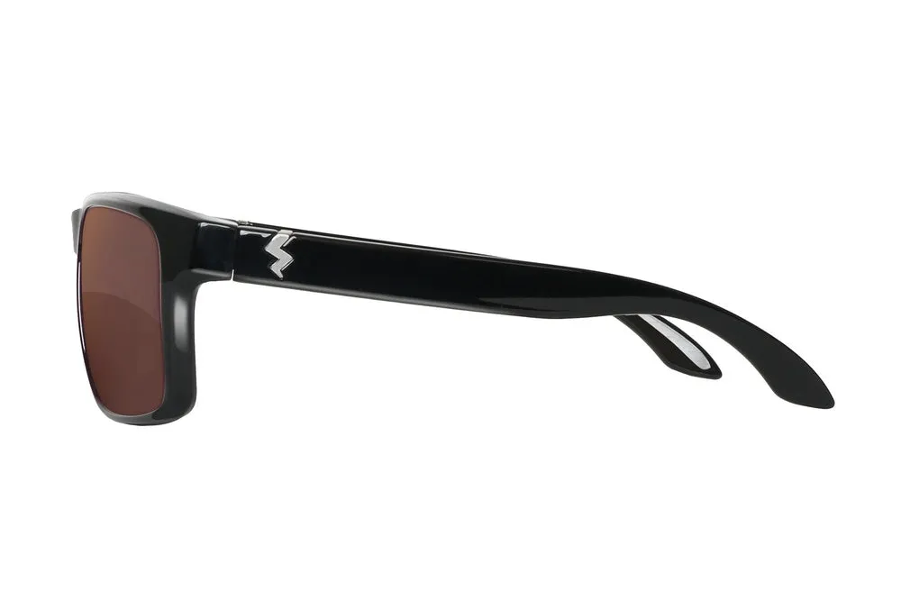 Fuse Prescription Egmont Sunglasses | Glossy Black