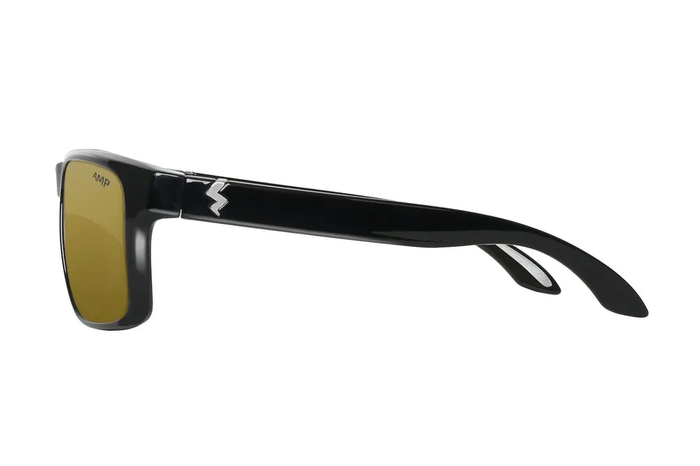 Fuse Prescription Egmont Sunglasses | Glossy Black