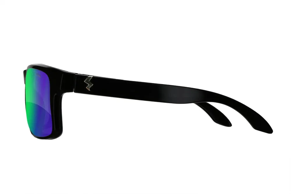 Fuse Prescription Egmont Sunglasses | Glossy Black