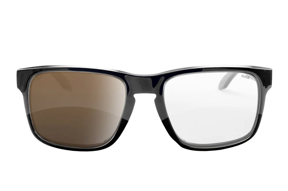 Fuse Prescription Egmont Sunglasses | Glossy Black