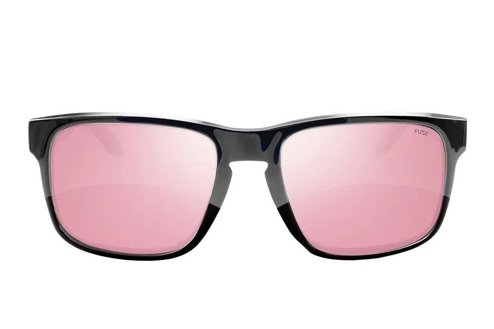 Fuse Prescription Egmont Sunglasses | Glossy Black