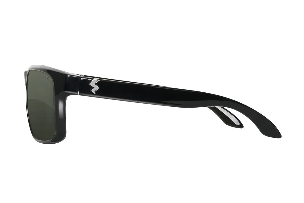 Fuse Prescription Egmont Sunglasses | Glossy Black