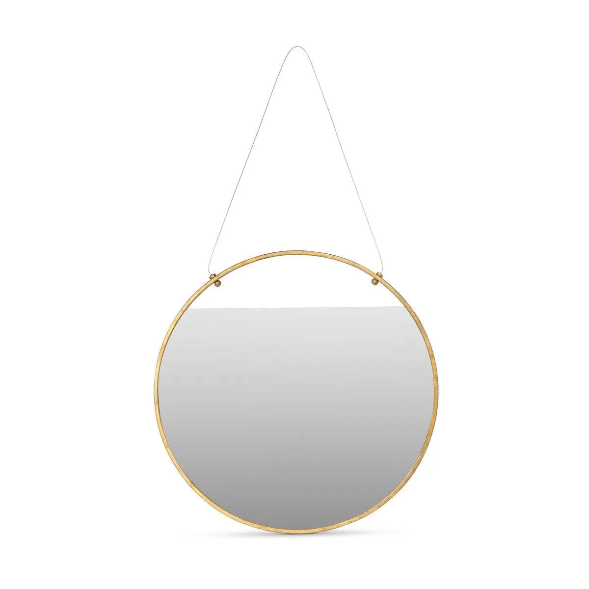 Gable Round Mirror