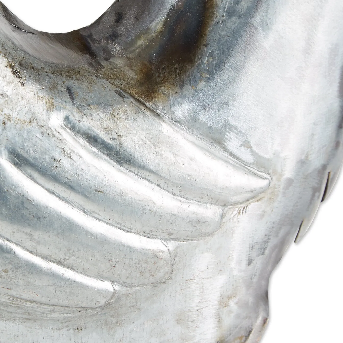 Galvanized metal country style rooster