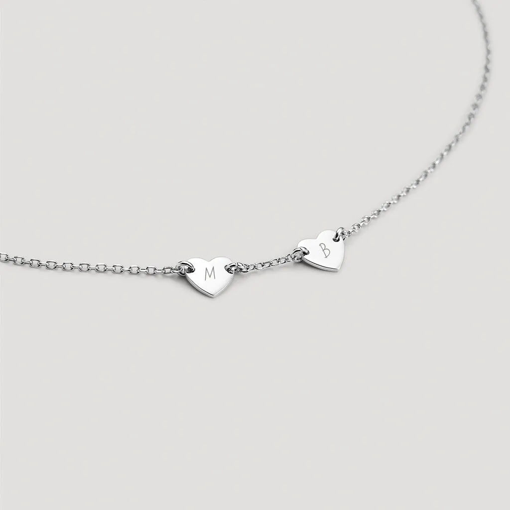 Gargantilla LOVELY HEART Plata