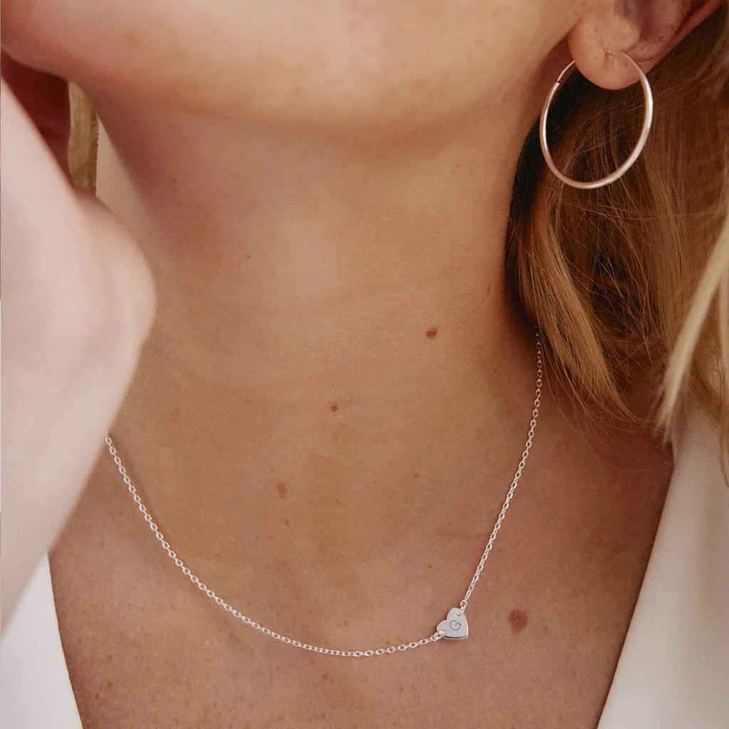 Gargantilla LOVELY HEART Plata