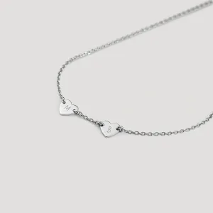 Gargantilla LOVELY HEART Plata
