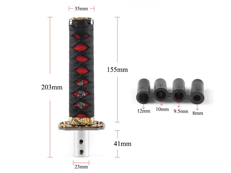Gear Knob, Universal Samurai Sword Gear Shift Knob