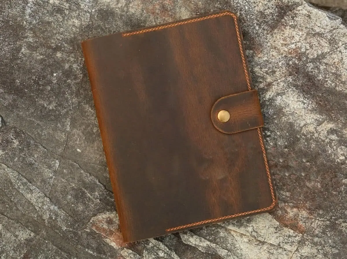 Genuine Leather iPad Cover Case Organizer for iPad Pro 9.7", 11", & 12.9"