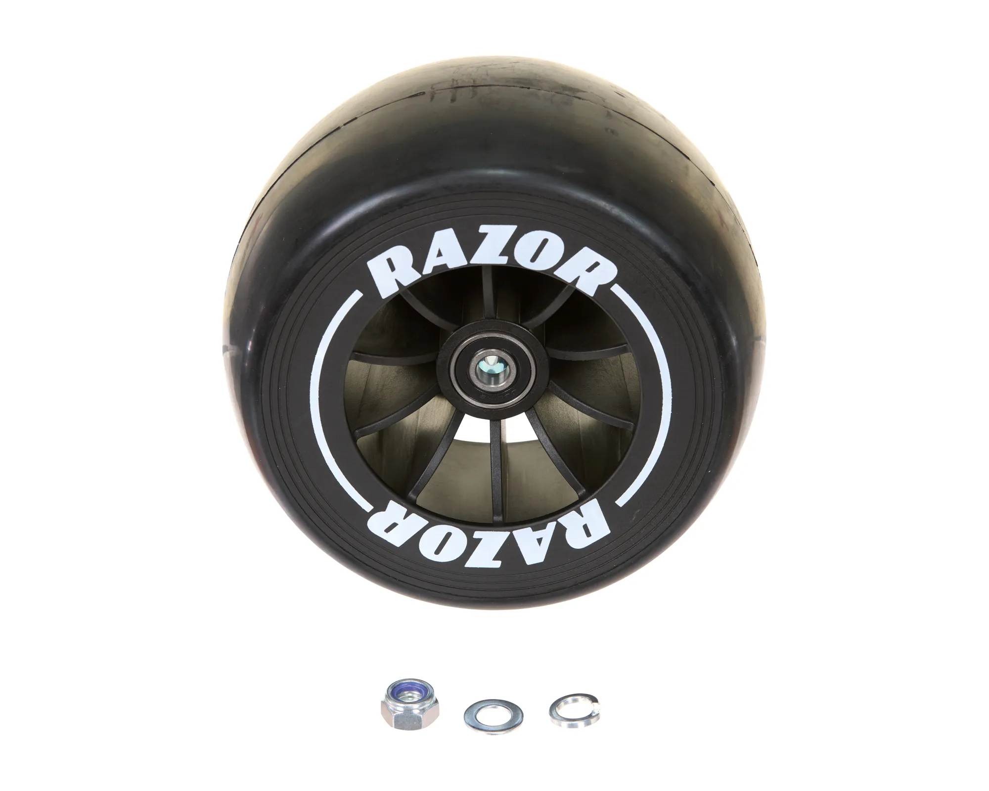 GF Elite -BLK/RD Rear Wheel (Lt)  HW