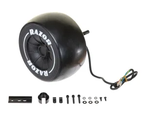 GF Elite -BLK/RD Rear Wheel (Rt)  Motor  HW