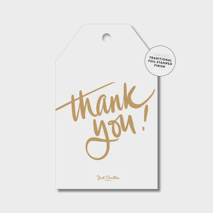 Gift Tag - Thank you Script