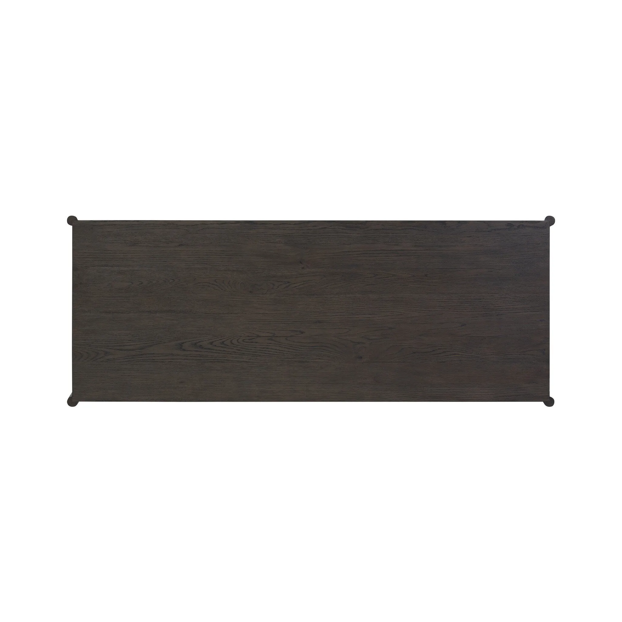 Glenview Desk - Cracked Smoked Black Veneer
