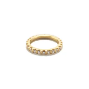 Gold Gear Ring