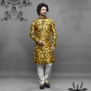Golden Harvest Bright Yellow Kurta