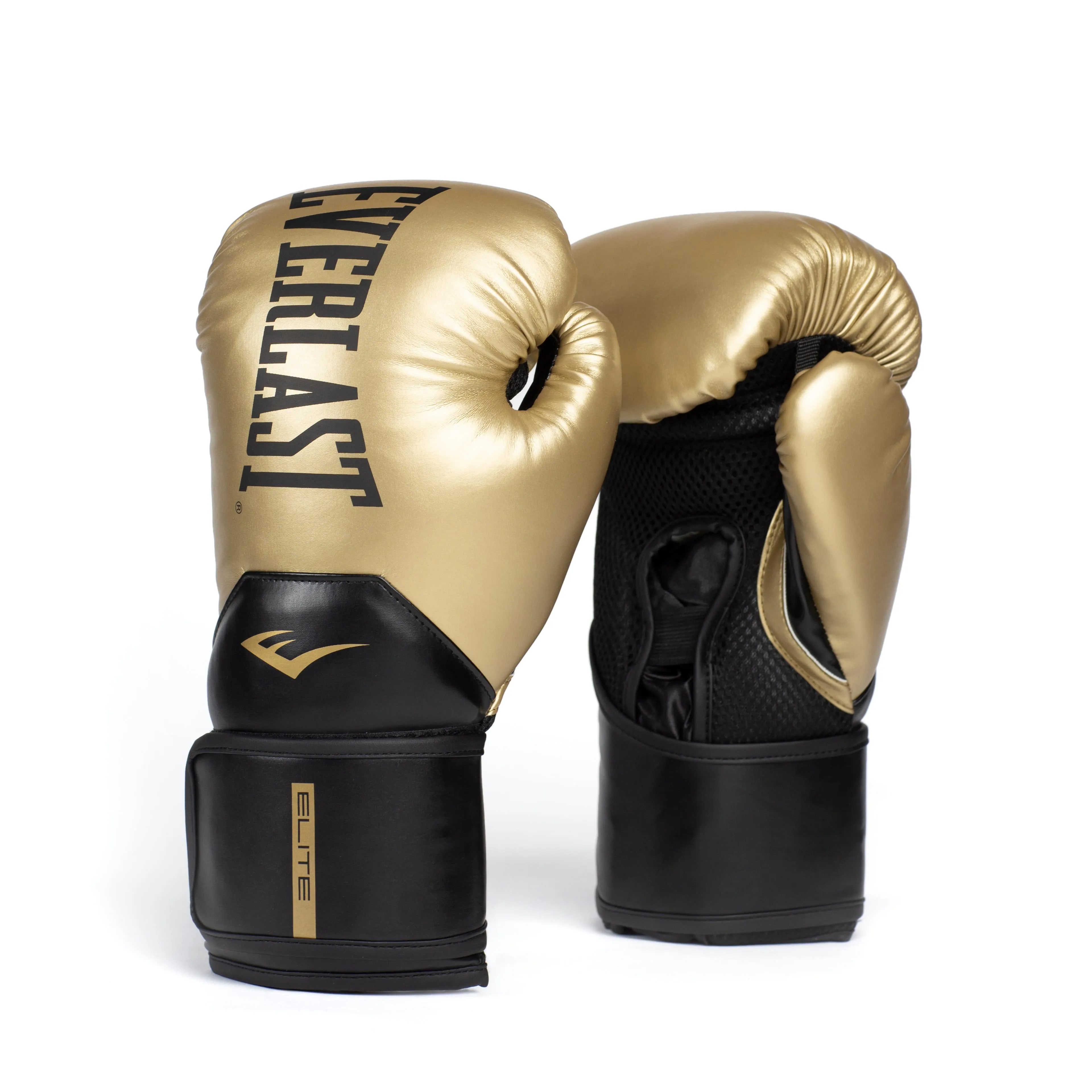 GUANTE BOX EVERLAST ELITE 2  DORADO/NEGRO