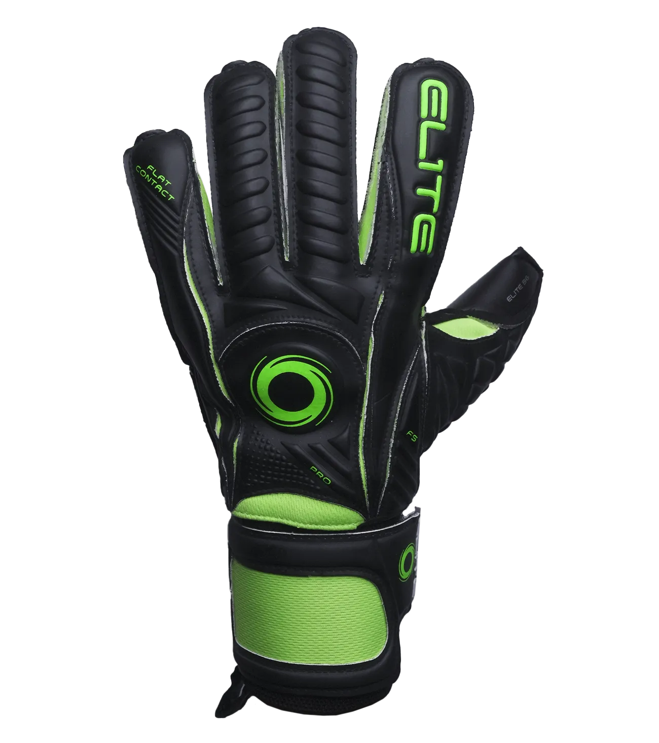 Guantes Elite BG Negro Verde Neón