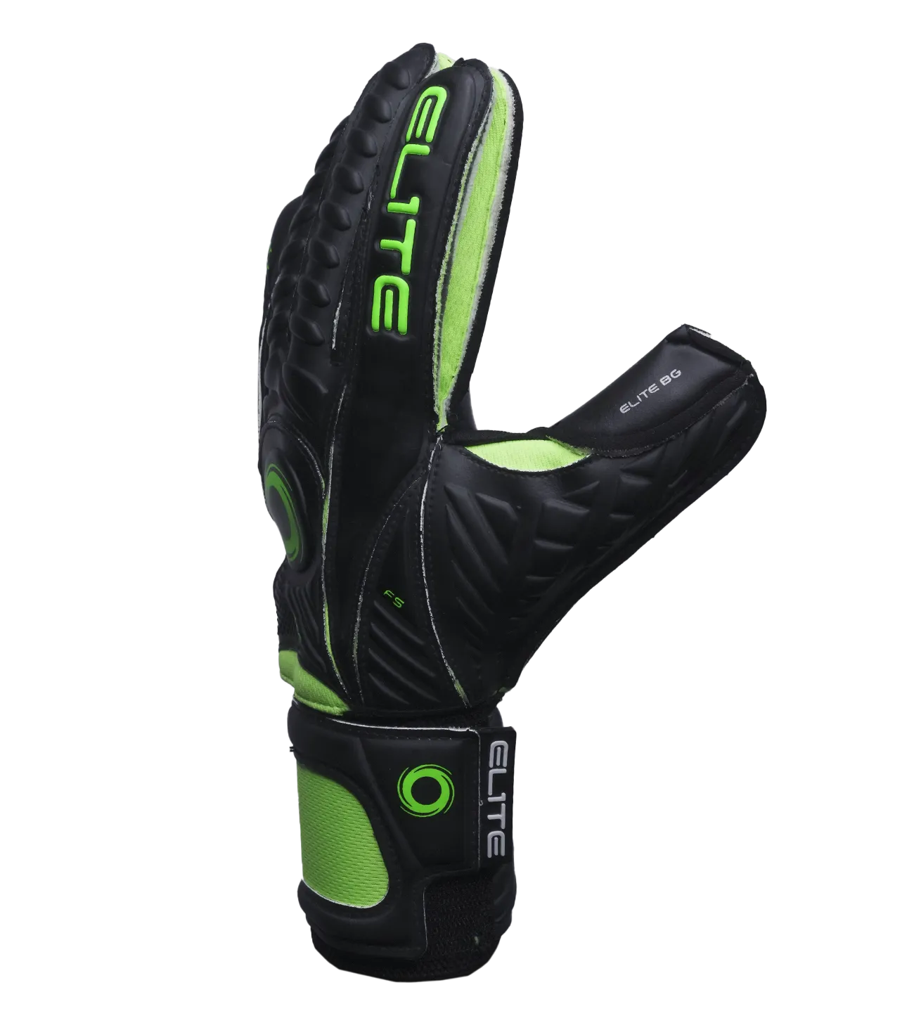 Guantes Elite BG Negro Verde Neón