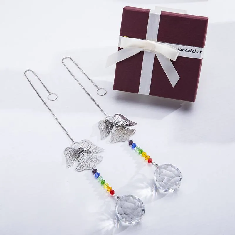 Guardian Angels Rainbow Prism Suncatchers (Set of 2)