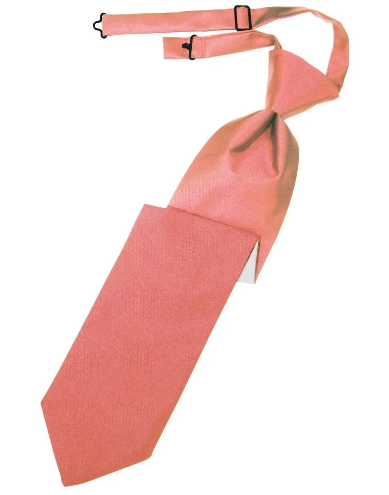 Guava Luxury Satin Necktie