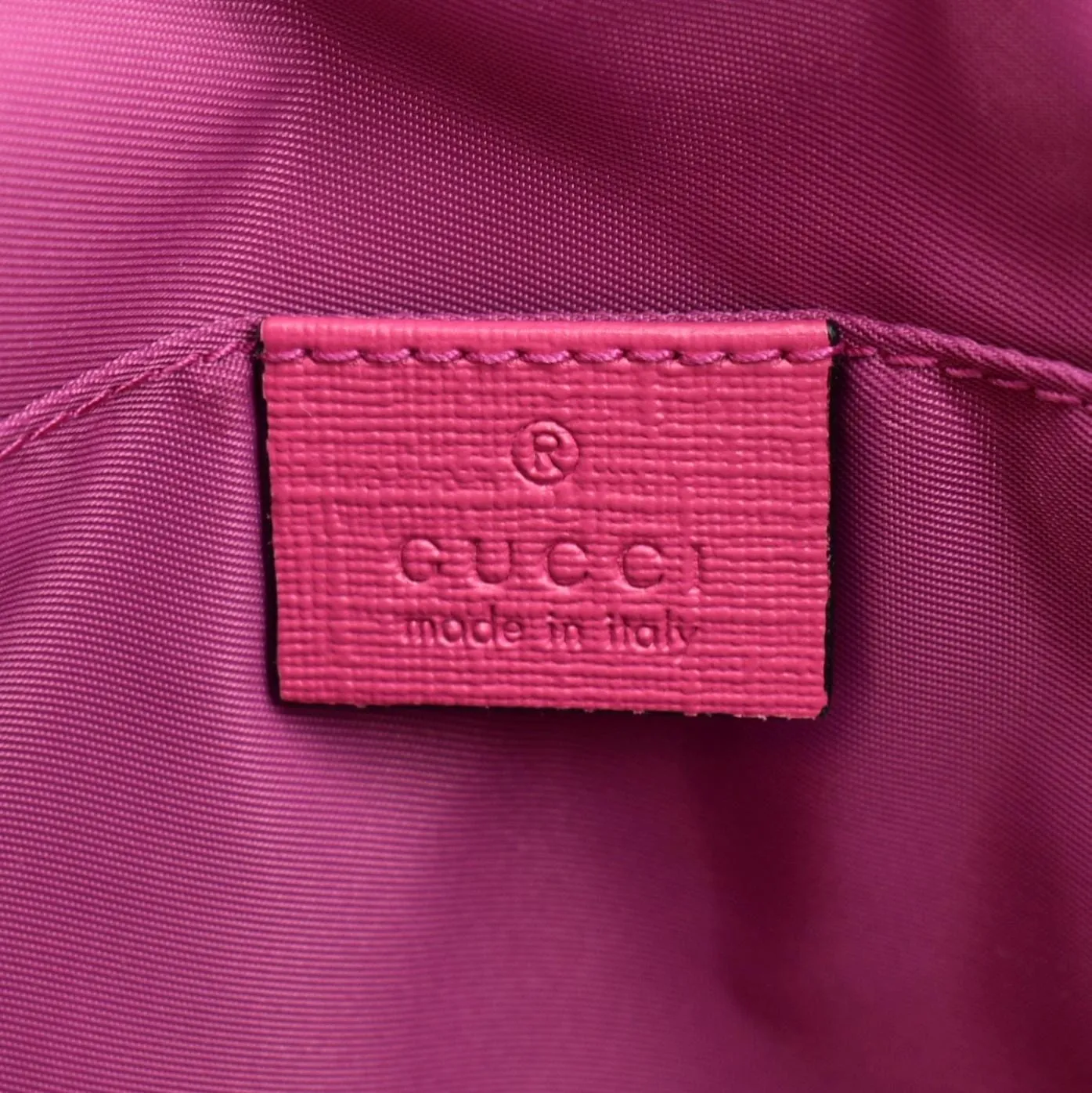 GUCCI Kids Bat  Canvas Tote Bag Pink 525522