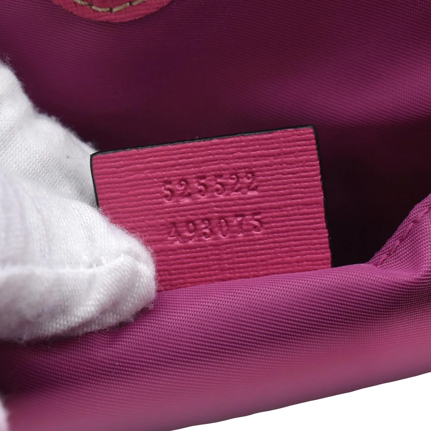GUCCI Kids Bat  Canvas Tote Bag Pink 525522