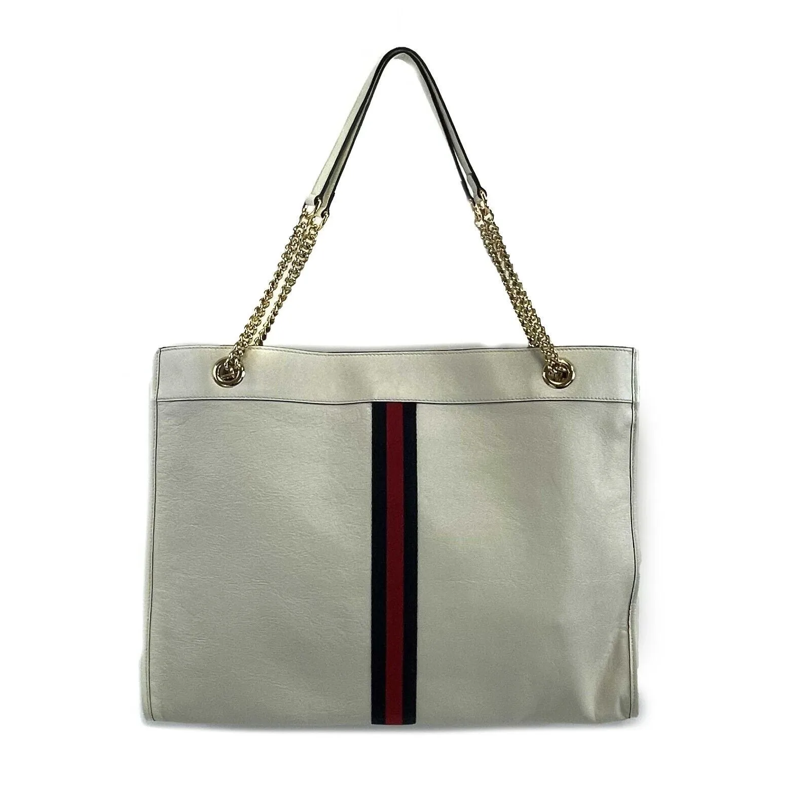 Gucci - New w/ Tags - Rajah Tote - White Shoulder Bag