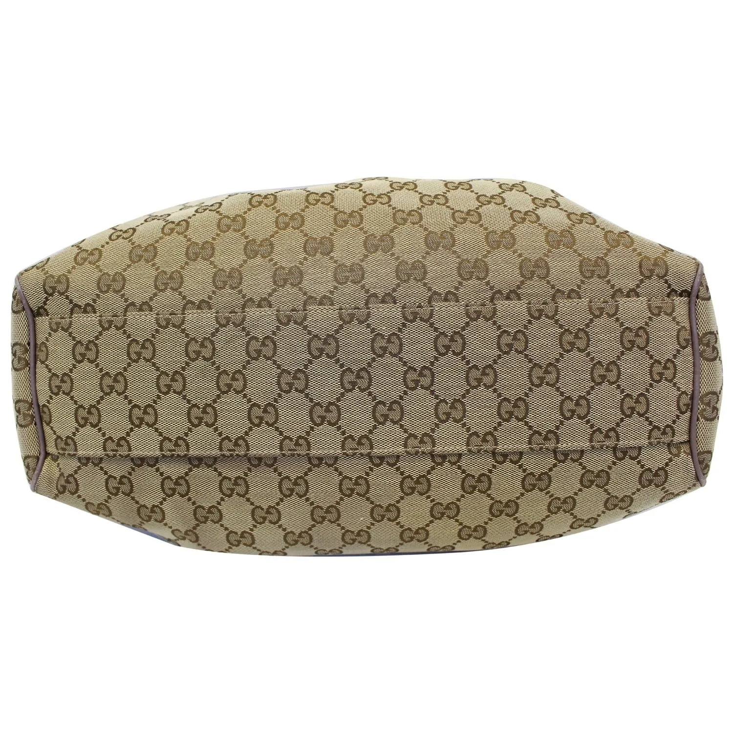 GUCCI Sukey Medium  GG Canvas Tote Bag Beige 211944