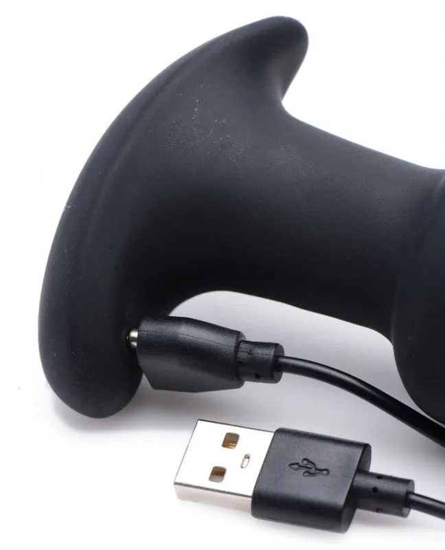 Gyro-R 10x Smooth Rimming Plug With Remote Control
