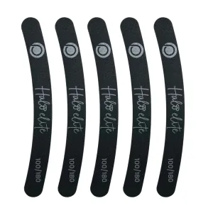 Halo Elite  Black Boomerang File 100/180 - 5 pack: Click For Offers