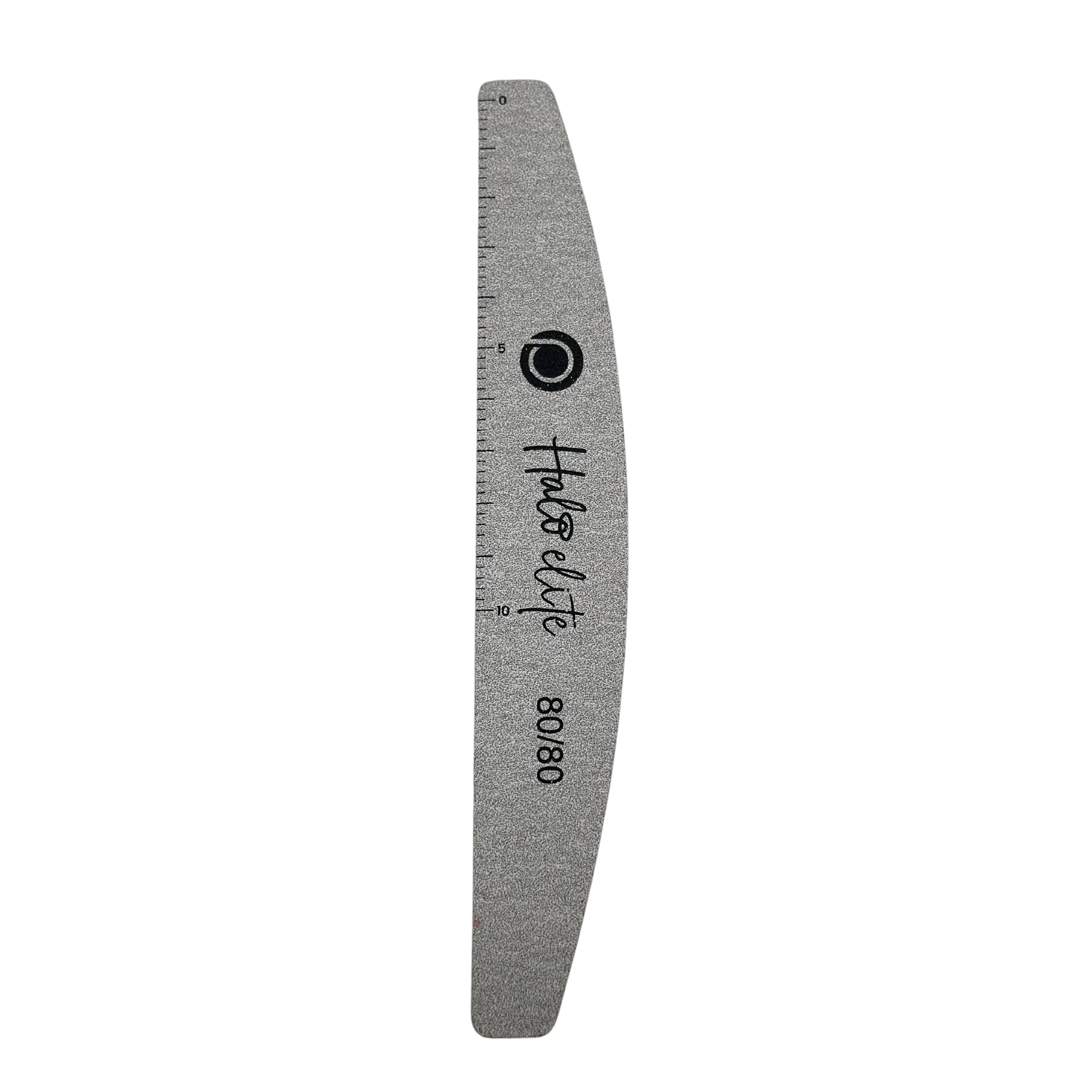 Halo Elite File Zebra Half-Moon 80/80 grit
