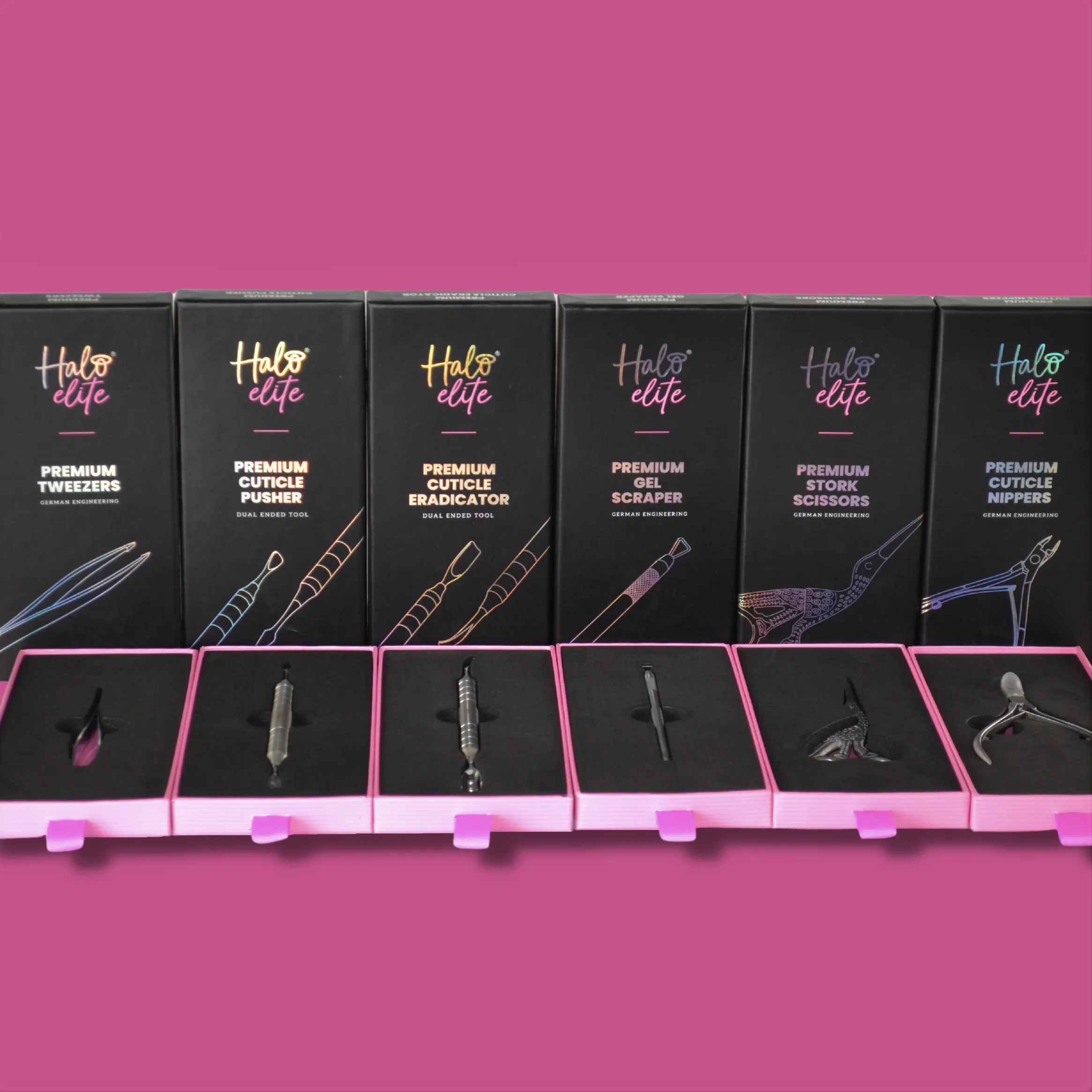 Halo Elite Nail Tools The Complete Collection (worth ,£74.70!)