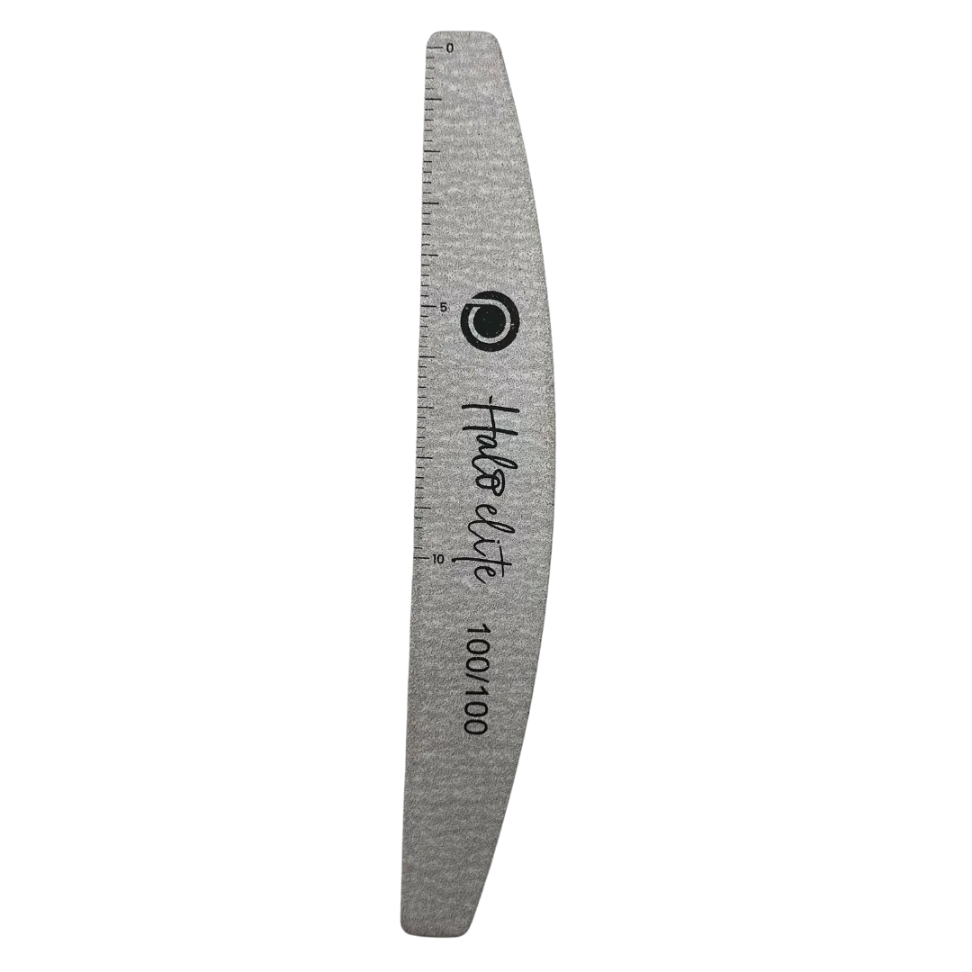 Halo Elite Zebra Half-Moon 100/100 Grit File