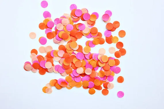 Hand Cut Confetti-Bright