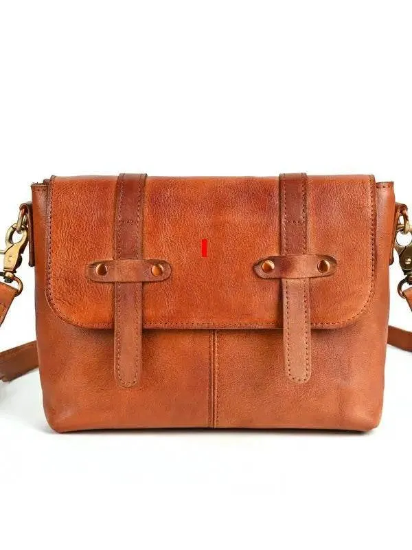 Handmade Women’s Leather Crossbody Bag for Travel